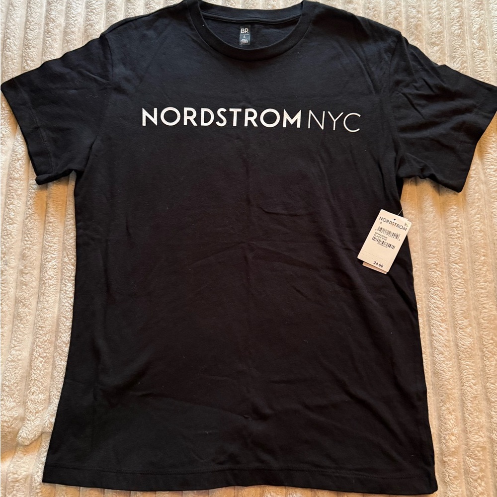 Nordstrom NYC Black Short Sleeve Tee
